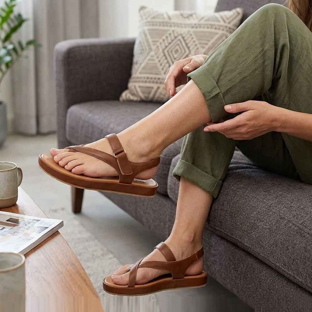 Comfort Slip on Flats Sandal P25544
